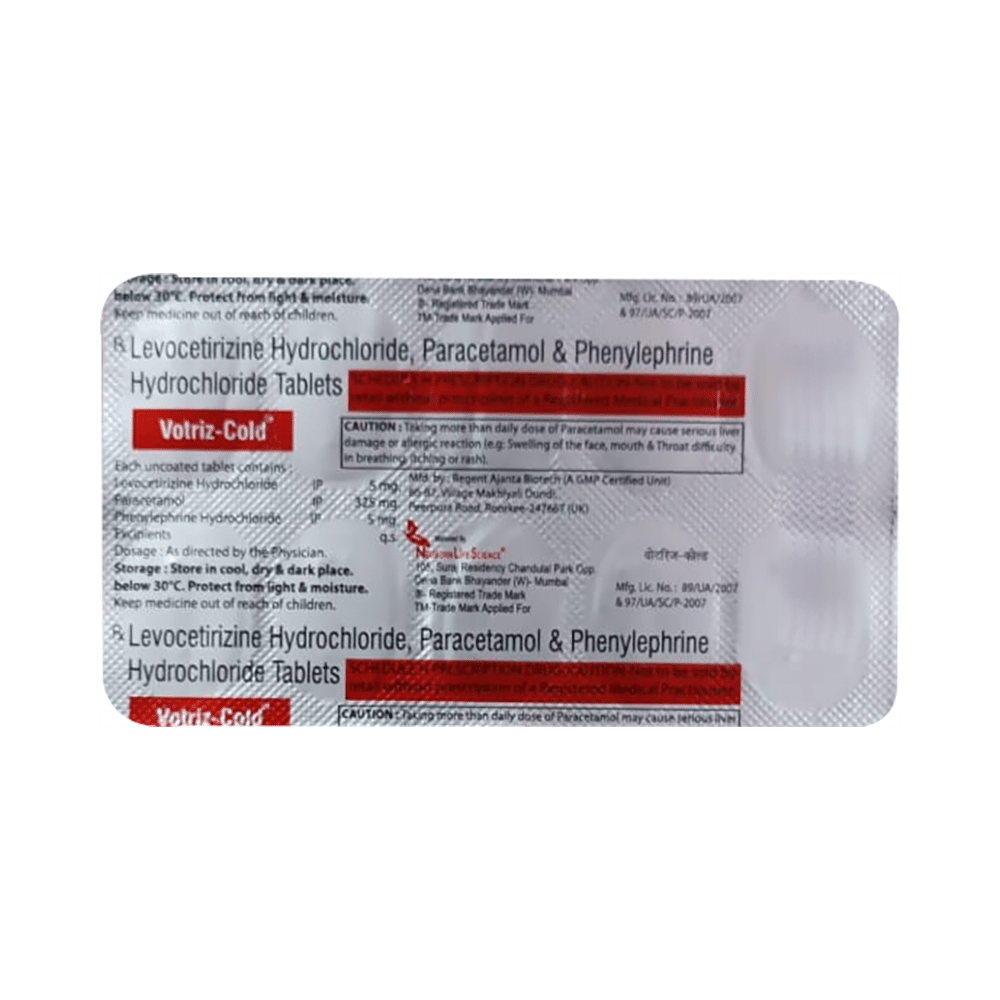 Votriz-Cold Tablet - Image 3