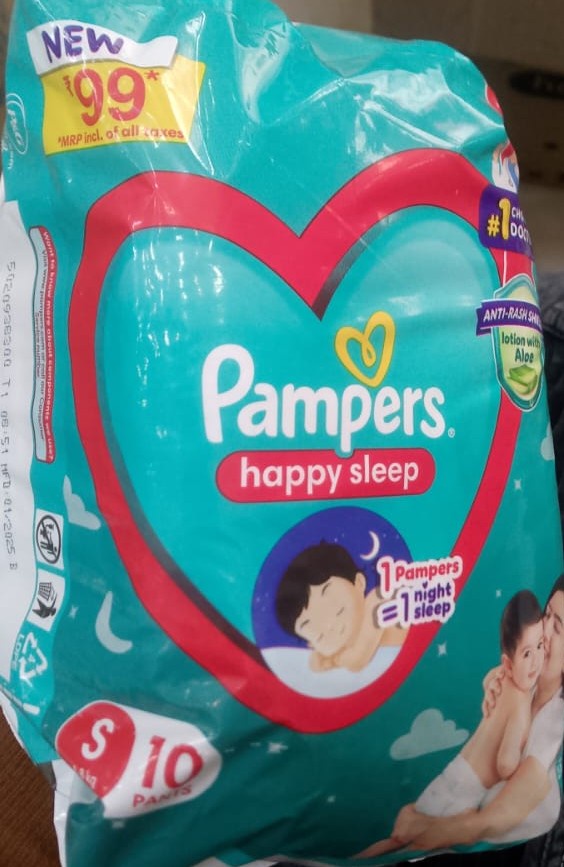 Pampers Happy Sleep Pants S - Image 1