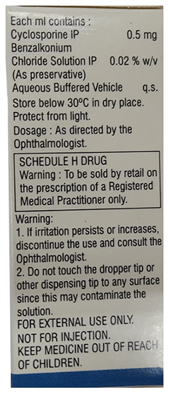 Cyclodrop Eye Drop - Image 2