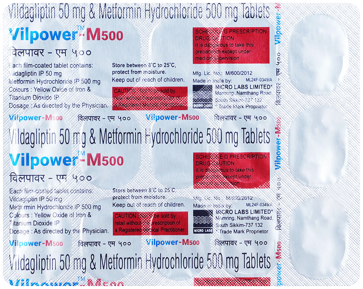 Vilpower-M 500 Tablet - Image 1