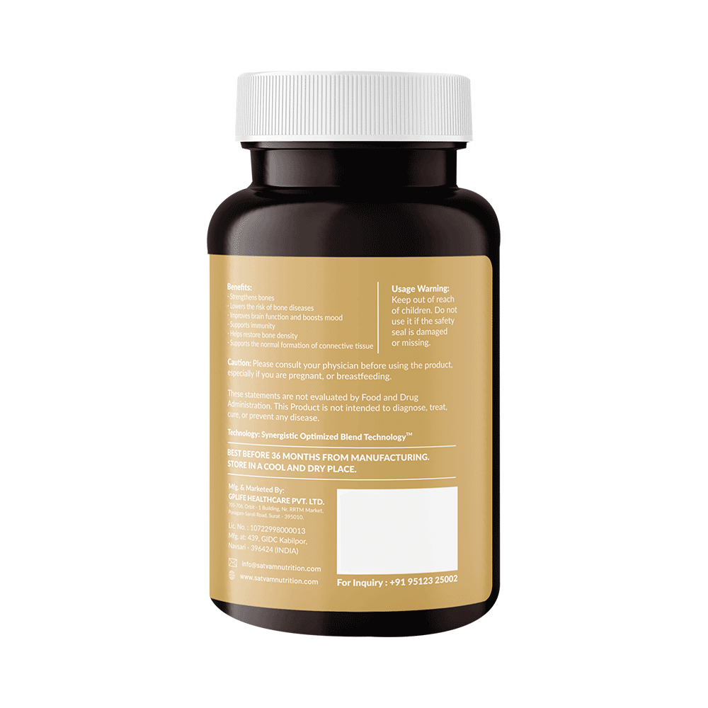 Satvam Vitamin D3 Supplements Tablet - Image 3