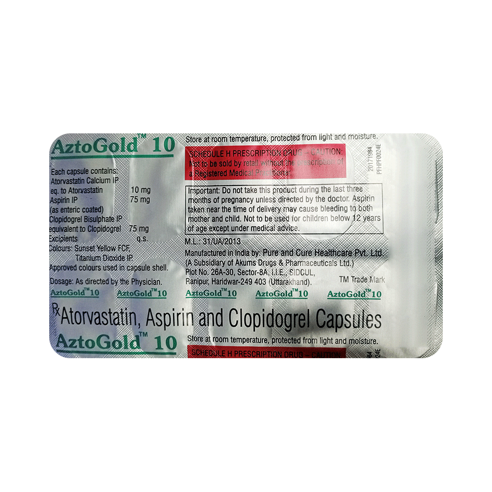 Aztogold 10 Capsule - Image 1