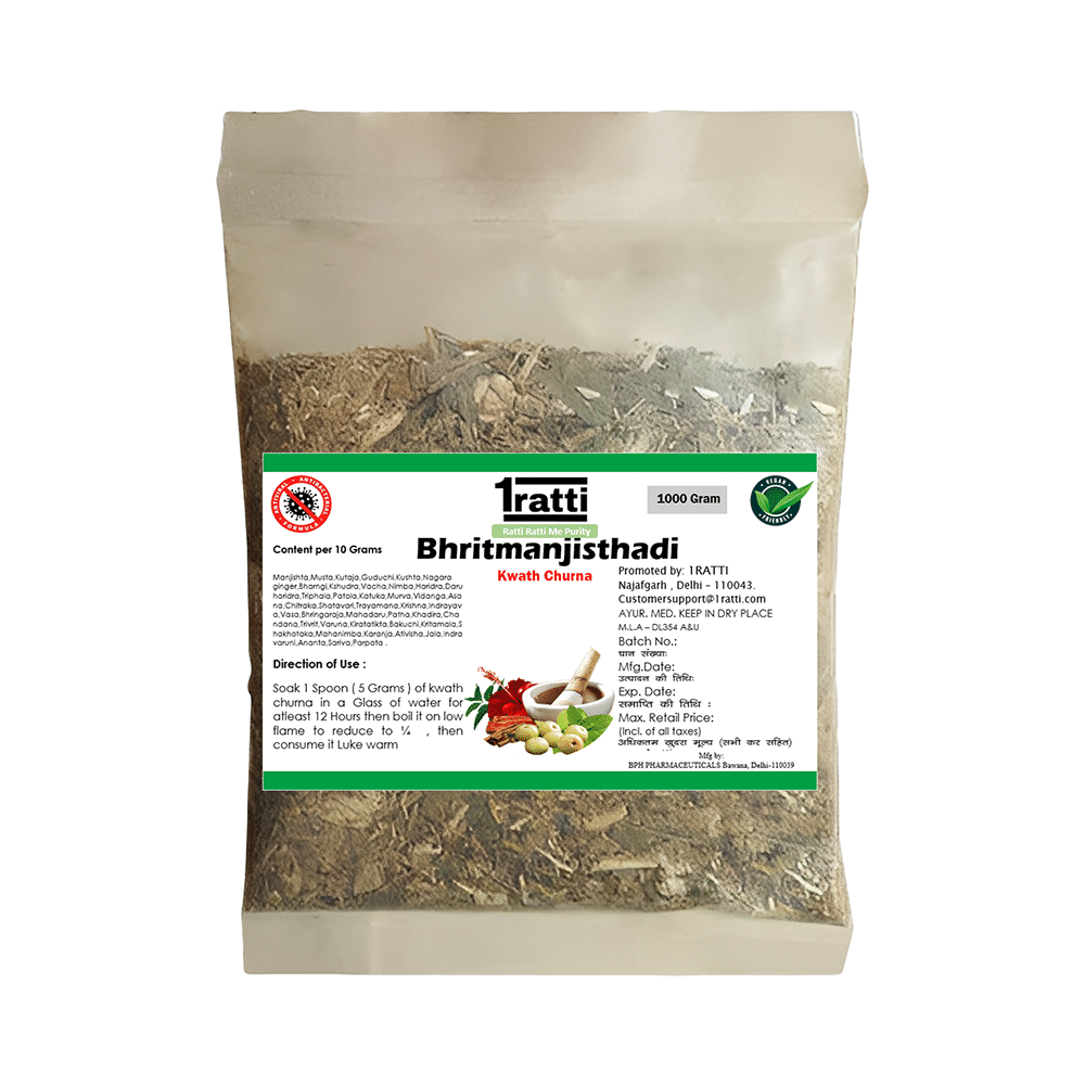 1ratti Bhritmanjisthadi Kwath Churna - Image 1
