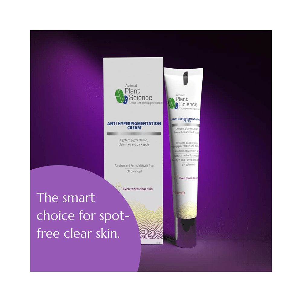 Atrimed Plant Science Combo Pack of Anti Hyperpigmentation Cream (15gm) and Anti Blemish Face Wash (50ml) - Image 3