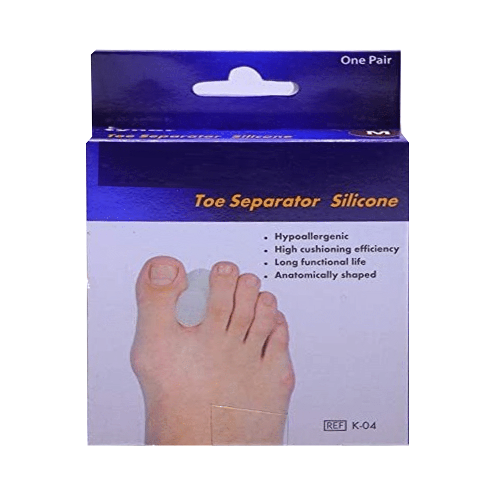 Agarwals Toe Separator Silicone Medium