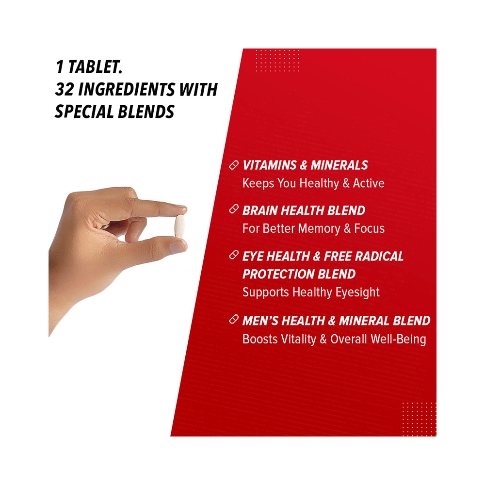 GNC Mega Men One Daily Multivitamin for Muscle Performance, Immunity & Brain Health | Tablet - Image 8