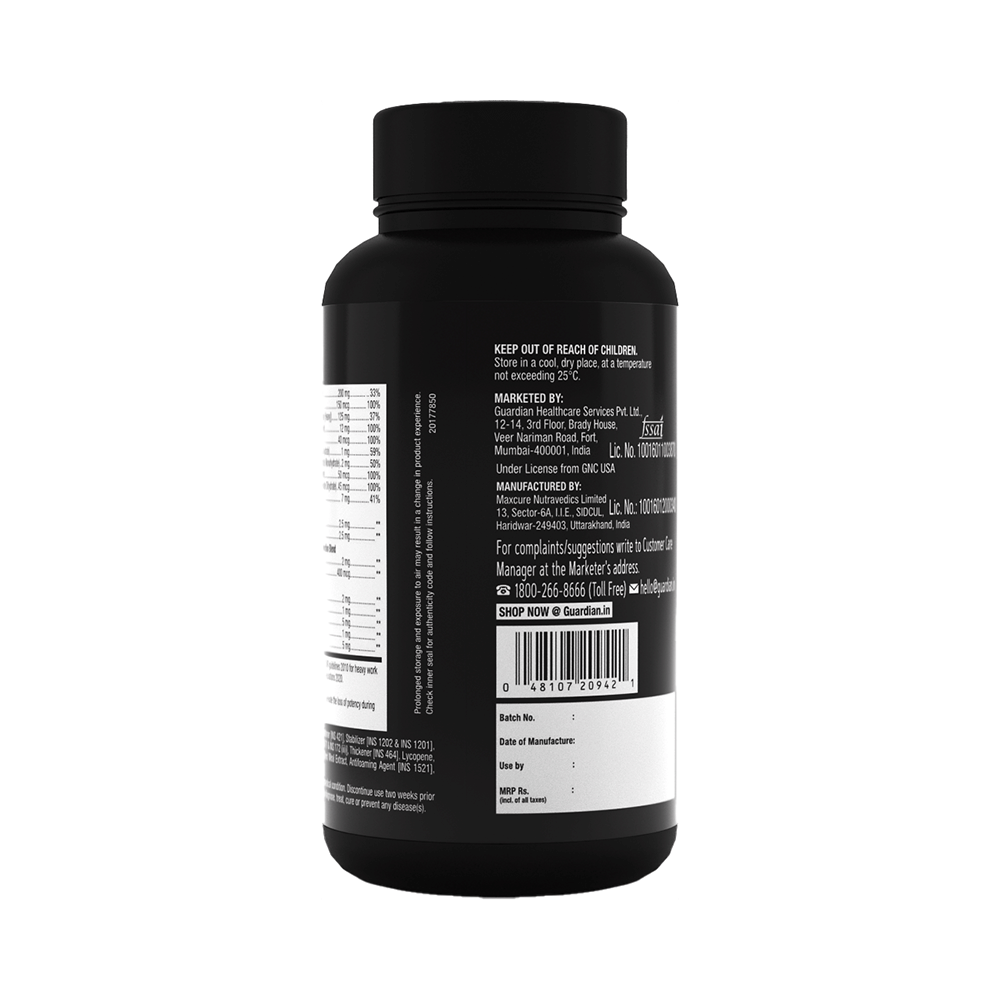 GNC Mega Men One Daily Multivitamin for Muscle Performance, Immunity & Brain Health | Tablet - Image 3