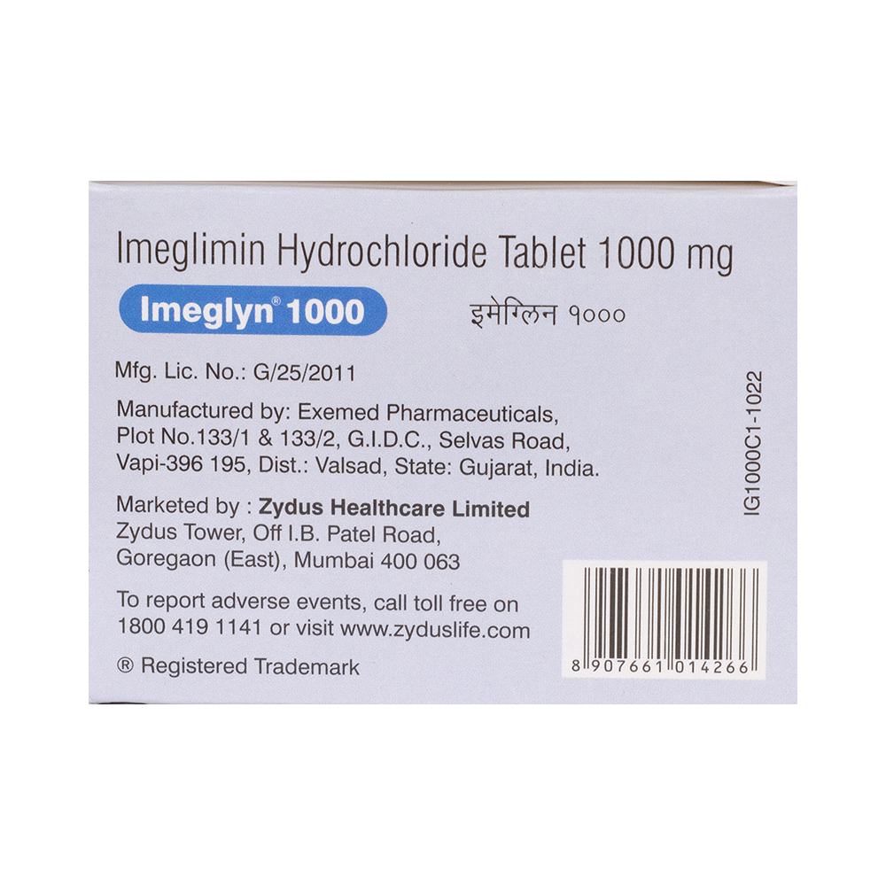 Imeglyn 1000 Tablet - Image 3