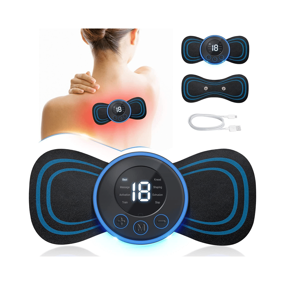 Agarwals Combo Pack of EMS Electric Foot Mat Massager & Electric Mini Butterfly Massager - Image 4