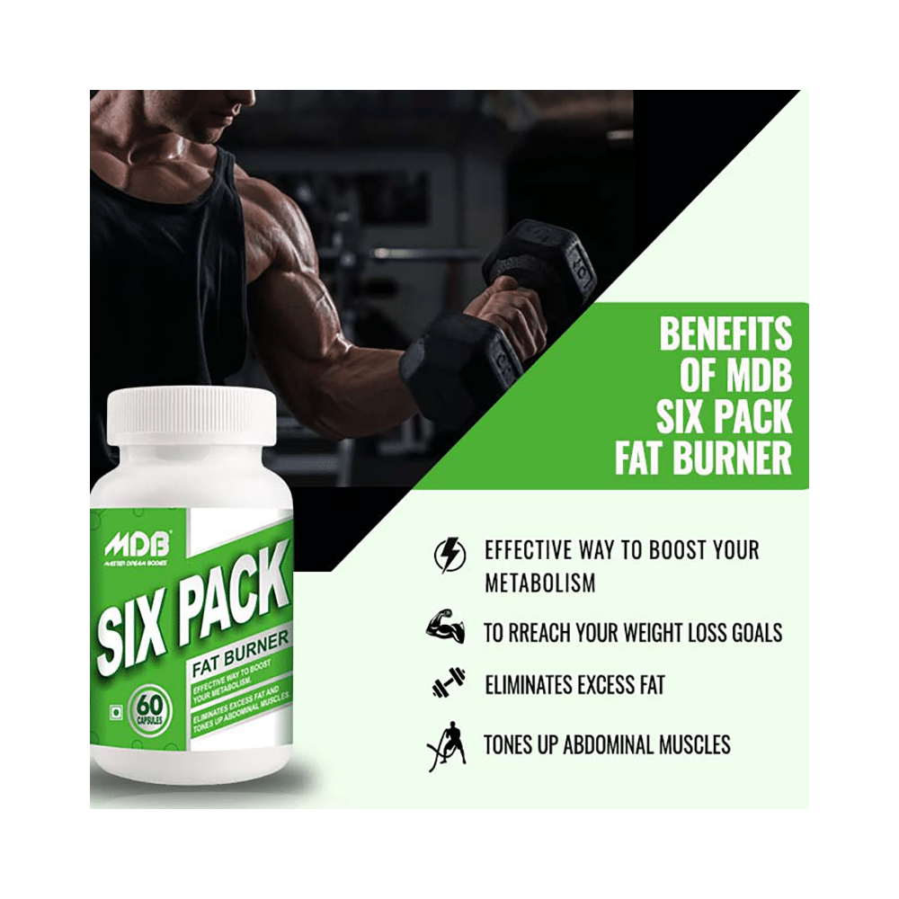MDB Master Dream Bodies Six Pack Fat Burner Capsule - Image 6