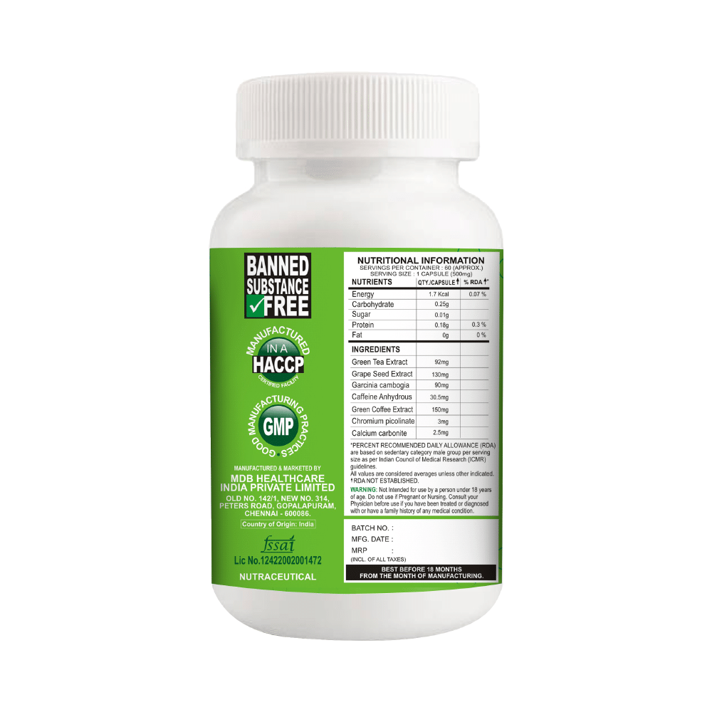 MDB Master Dream Bodies Six Pack Fat Burner Capsule - Image 2