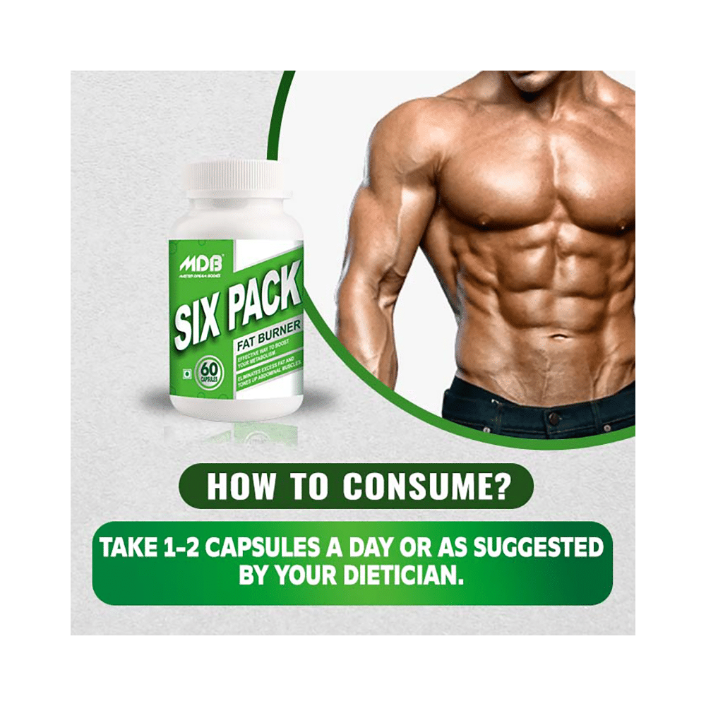 MDB Master Dream Bodies Six Pack Fat Burner Capsule - Image 5