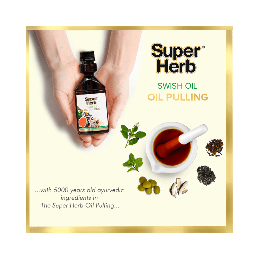 Super Herb Swish Oil (Oil Pulling) - Image 4