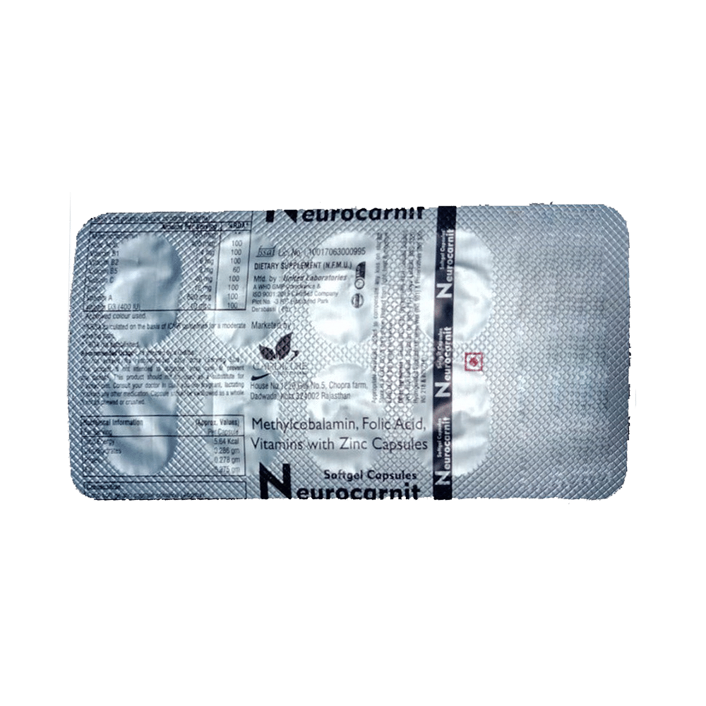 Neurocarnit Softgel Capsule - Image 3