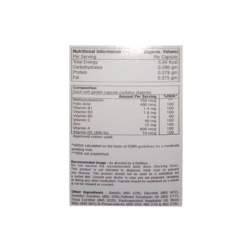 Neurocarnit Softgel Capsule - Image 2