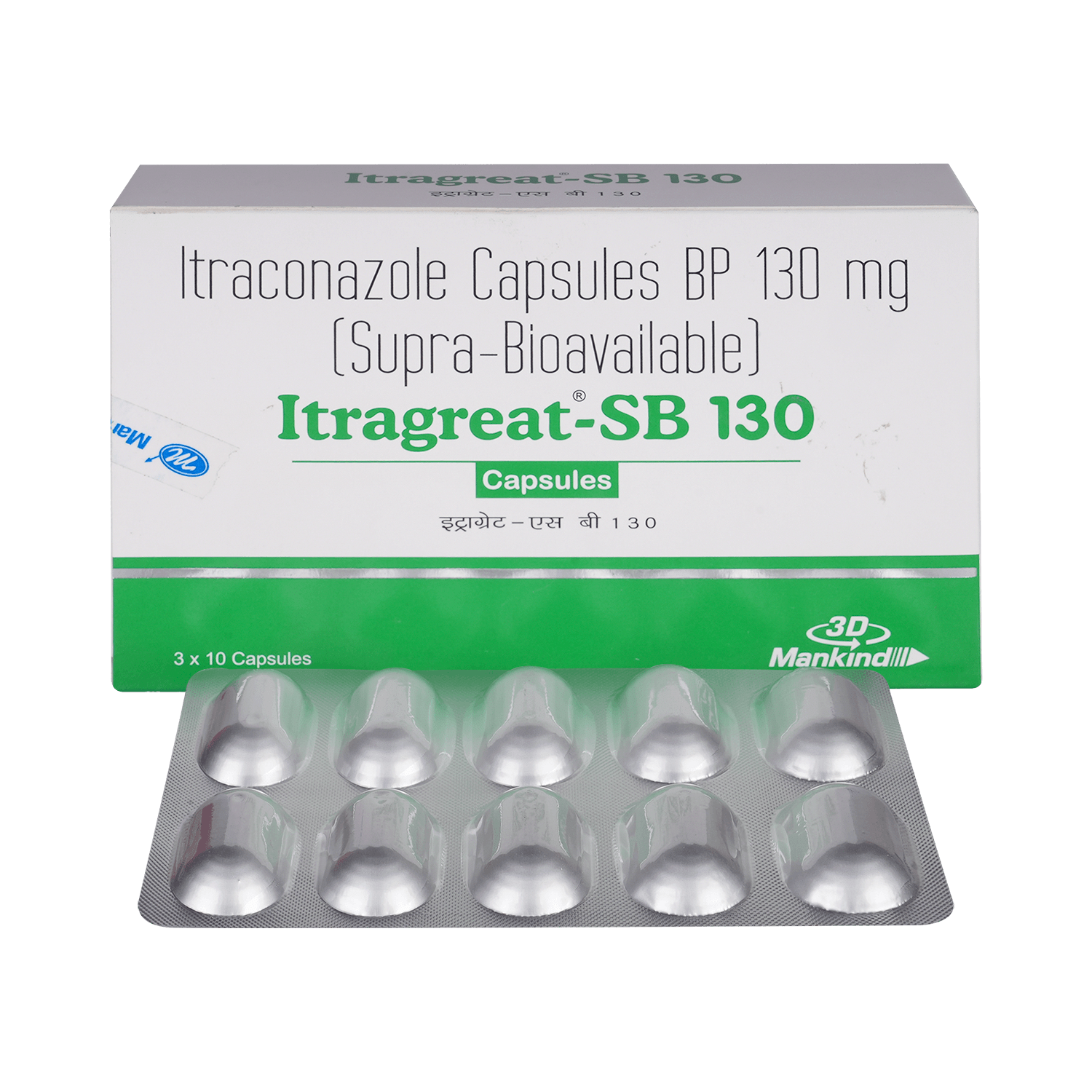 Itragreat SB 130mg Capsule