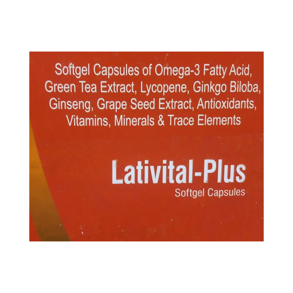 Lativital-Plus Softgel Capsule - Image 1