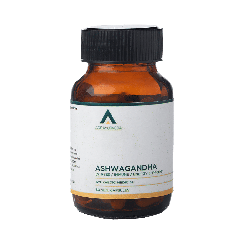 Age Ayurveda Ashwagandha Veg Capsule