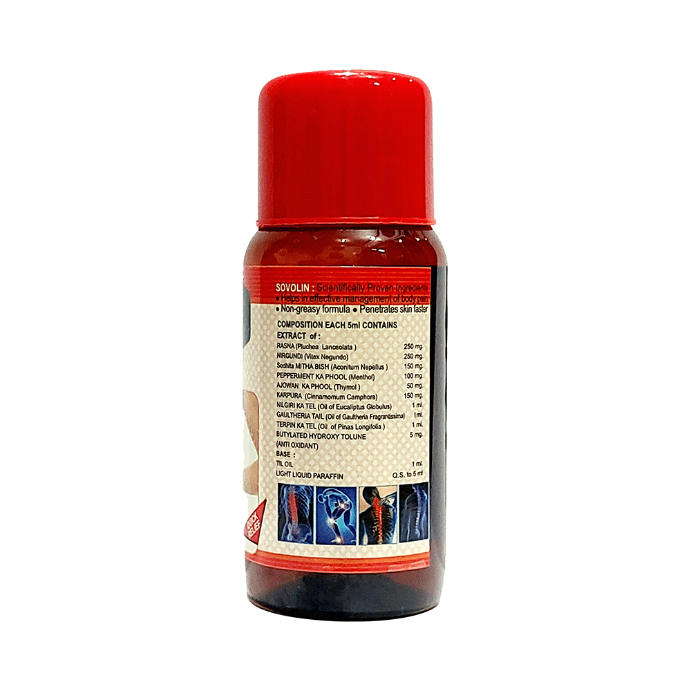 Sovolin Anti Arthritic Pain Relief Oil (100ml Each) - Image 4