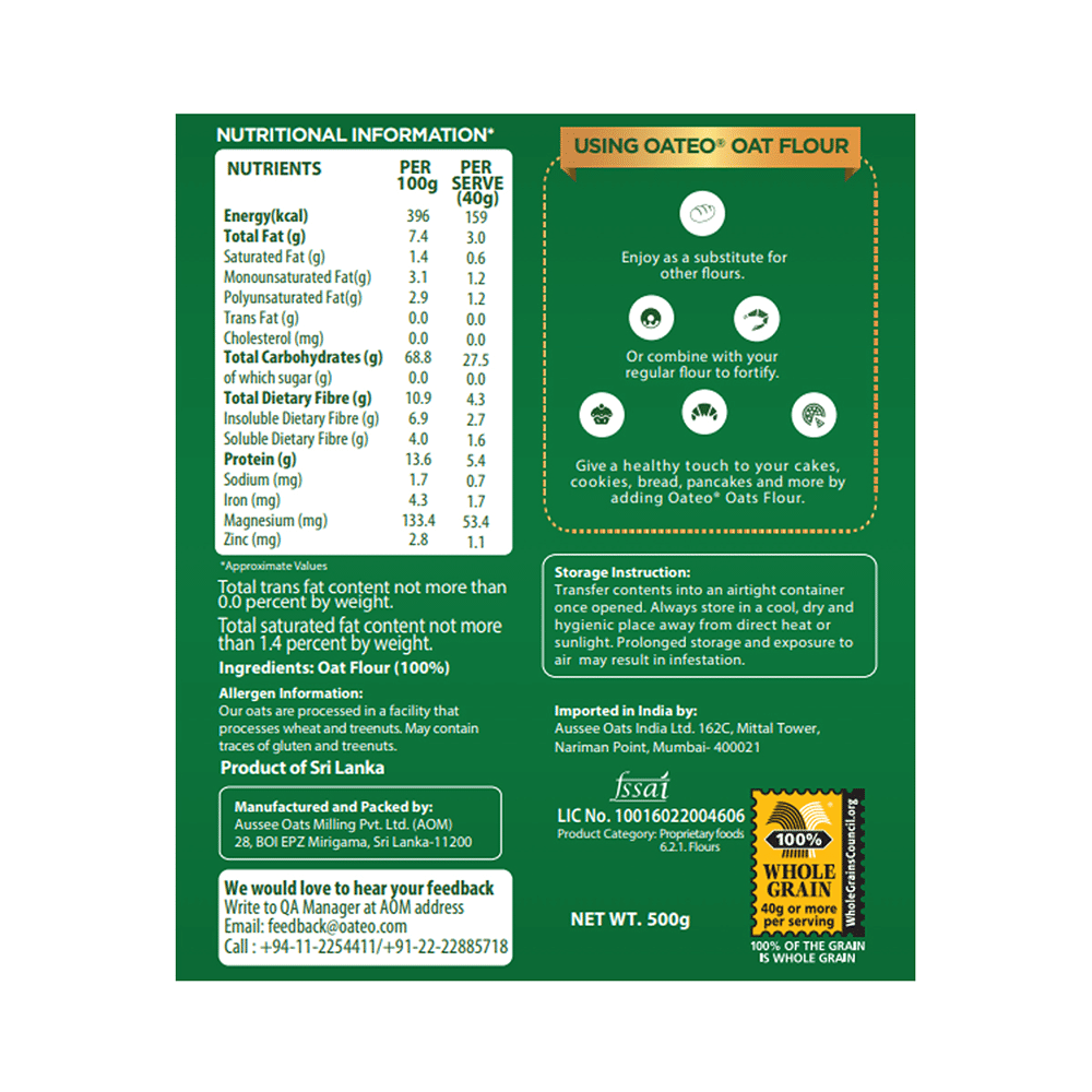 Oateo Oat Flour - Image 3