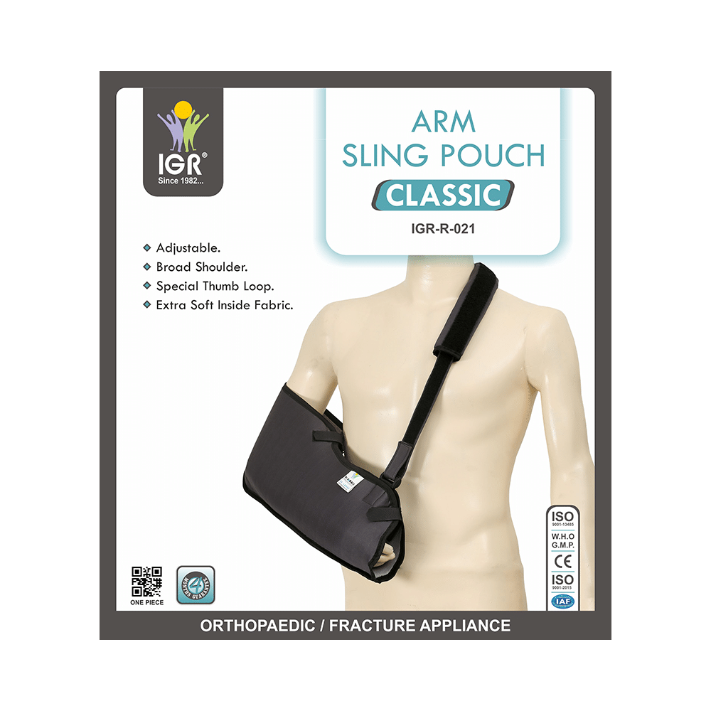 IGR Arm Sling Pouch Dark Grey Large - Image 2