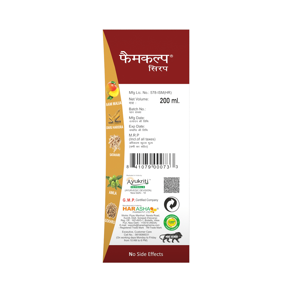 Ayukriti Herbals Femkalp Syrup - Image 4
