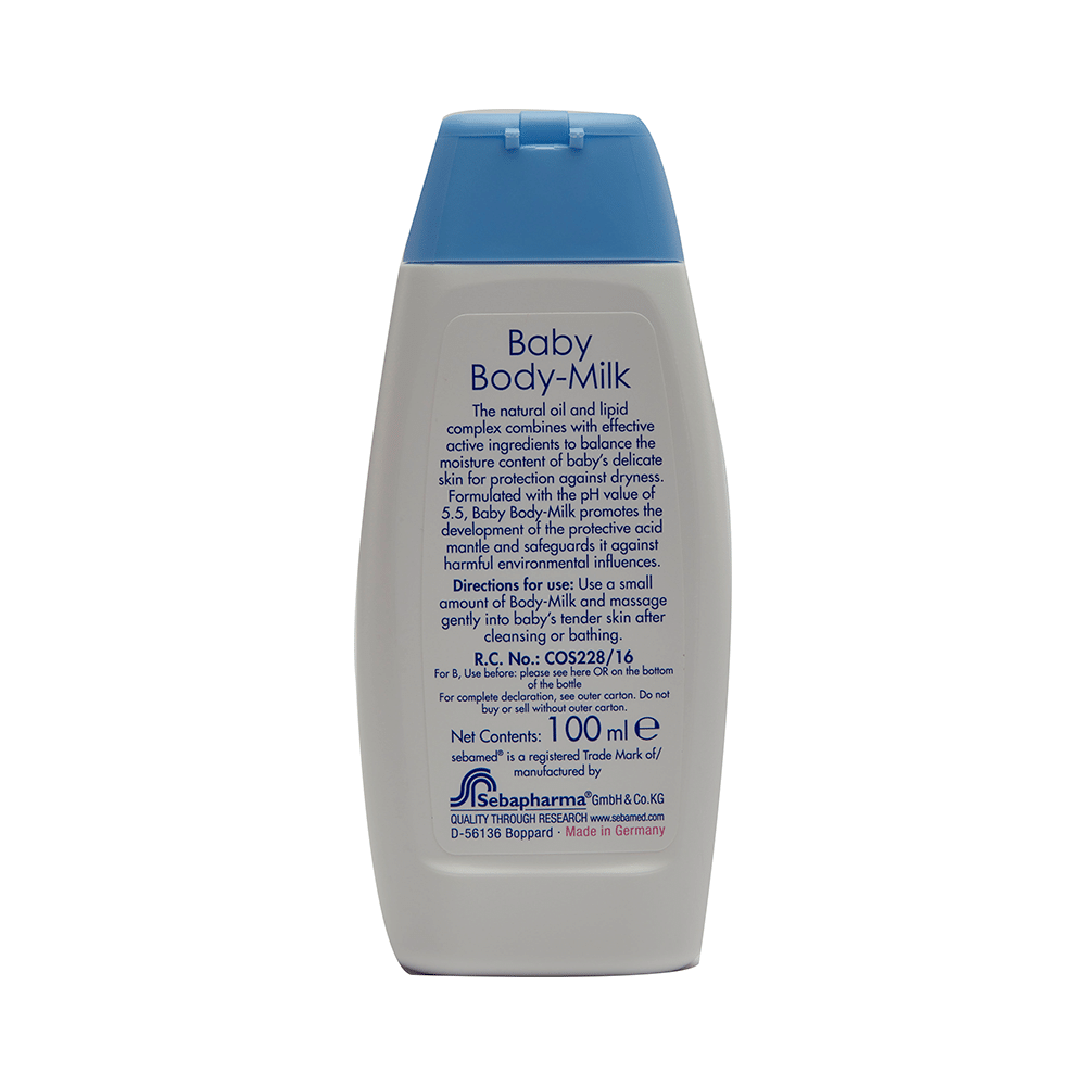 Sebamed Baby Body Milk Lotion with Panthenol | pH 5.5 - Image 3