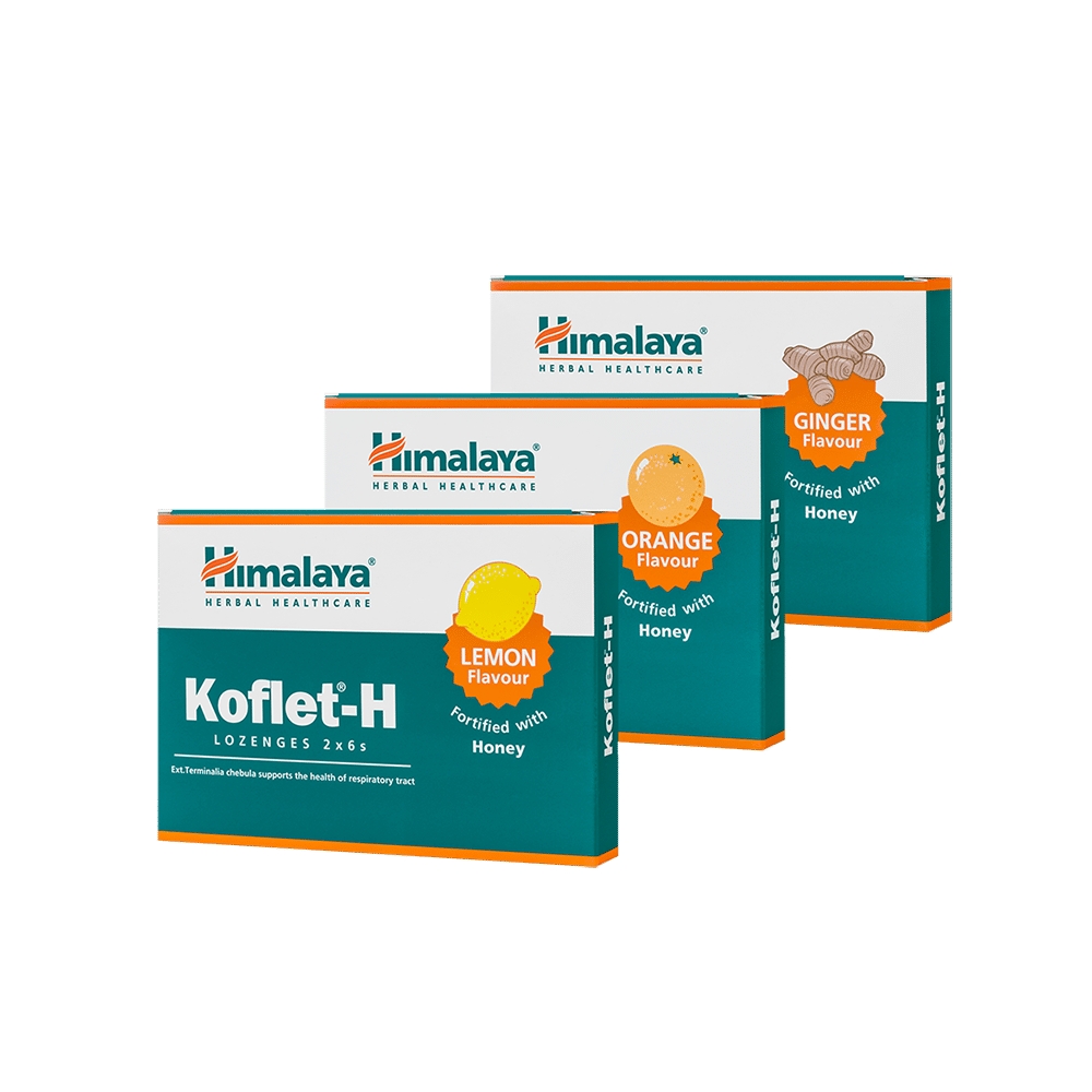 Himalaya Koflet H Cough Lozenges|Relieves Cough& Sore Throat I Ginger - Image 4