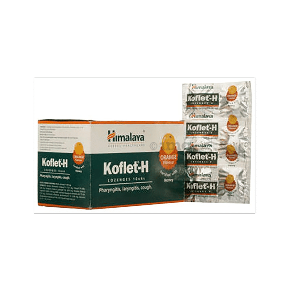 Himalaya Koflet H Cough Lozenges|Relieves Cough& Sore Throat I Ginger - Image 3