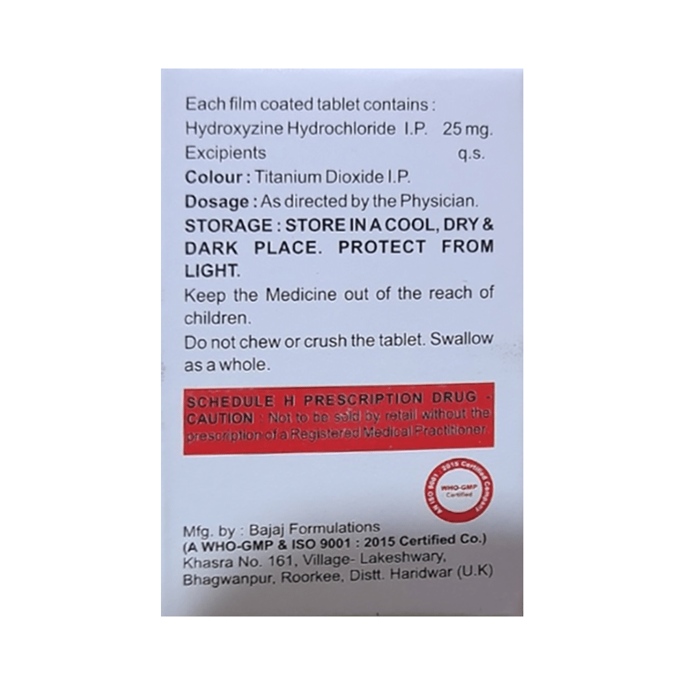 Hyxozin 25 Tablet - Image 2