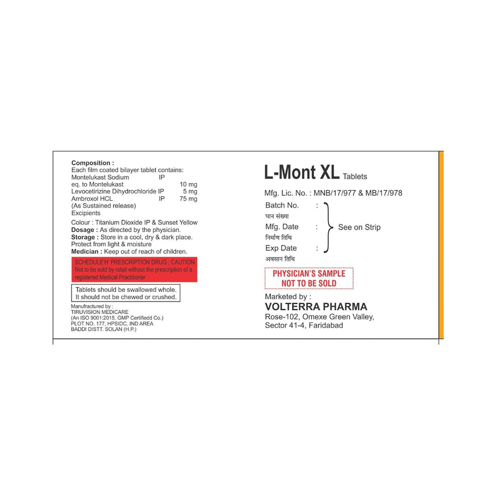 L-Mont XL Tablet SR - Image 2