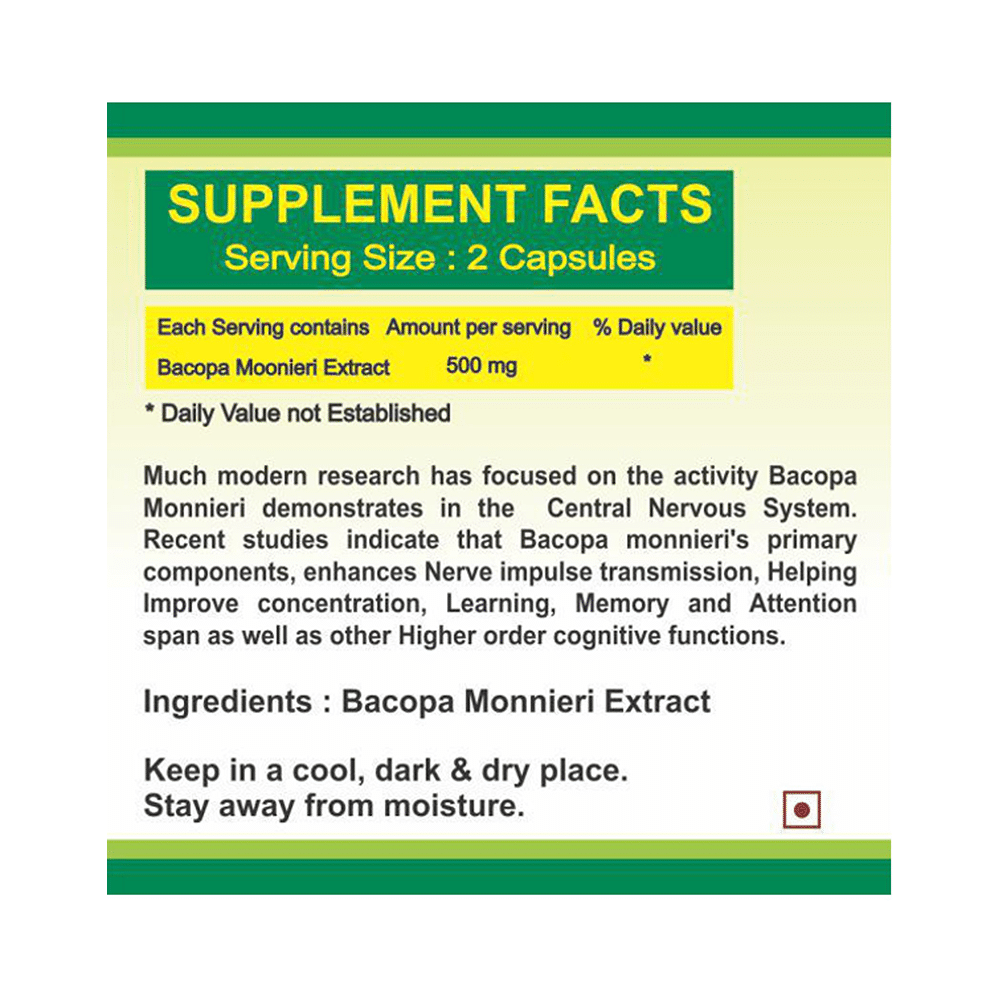 TVS Biotech Bacopa Capsule - Image 3