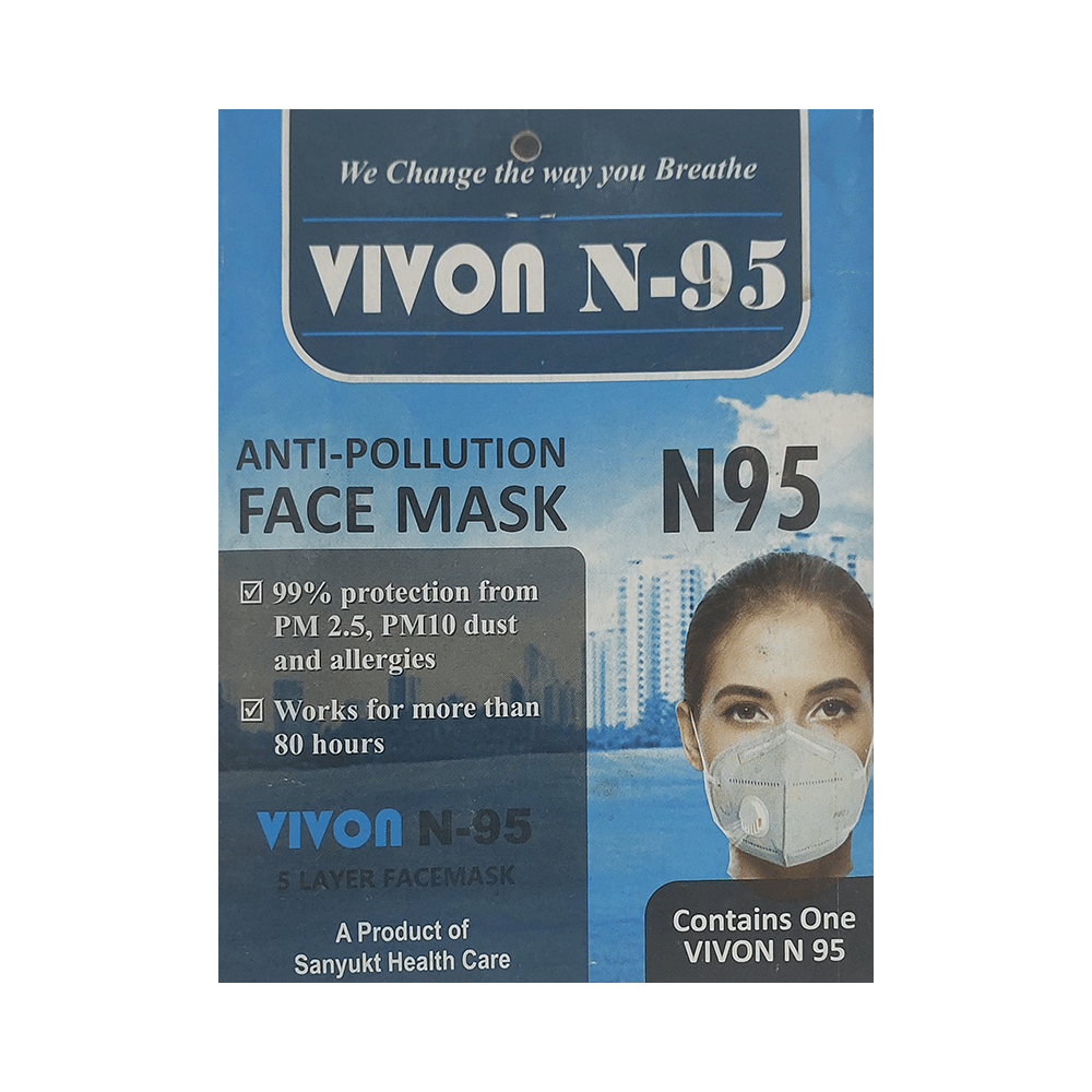 Vivon N-95 Anti Pollution Face Mask - Image 1