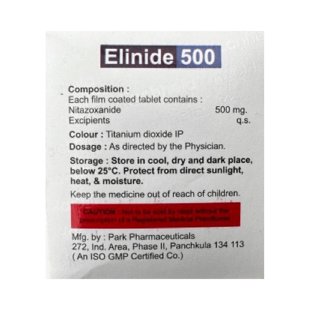 Elinide 500 Tablet - Image 2