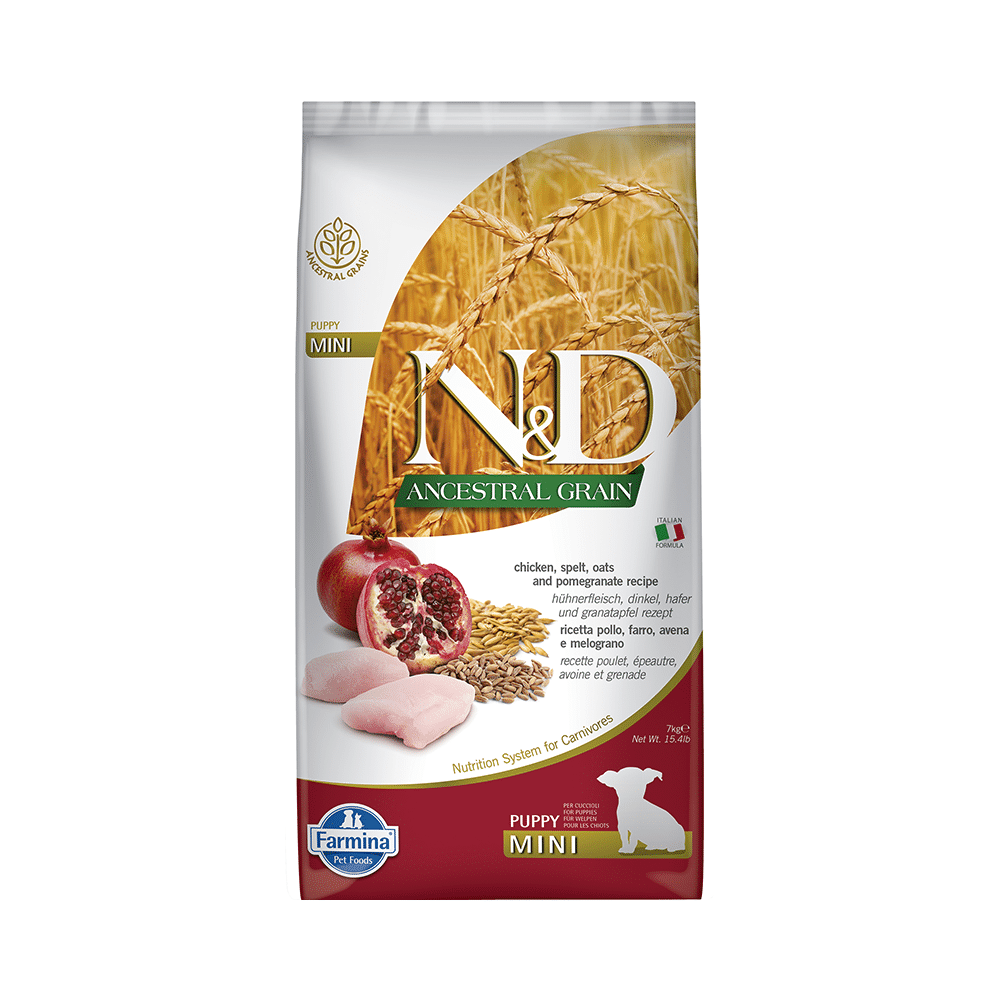 Farmina Pet Foods N&D Ancestral Grain for Puppy Mini Breed - Image 1