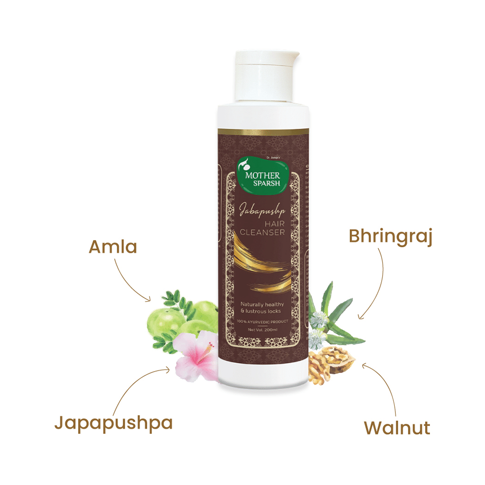 Mother Sparsh Jabapushp Hair Cleanser - Image 2