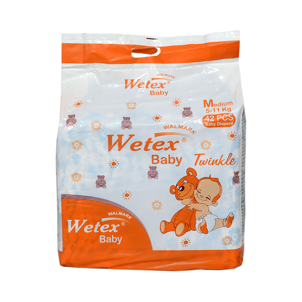 Wetex Medium Twinkle Baby Diaper