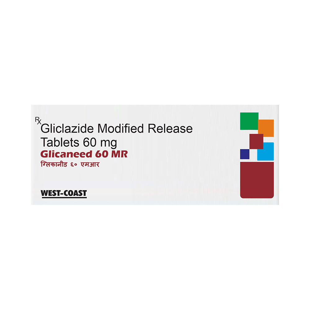 Glicaneed 60 MR Tablet
