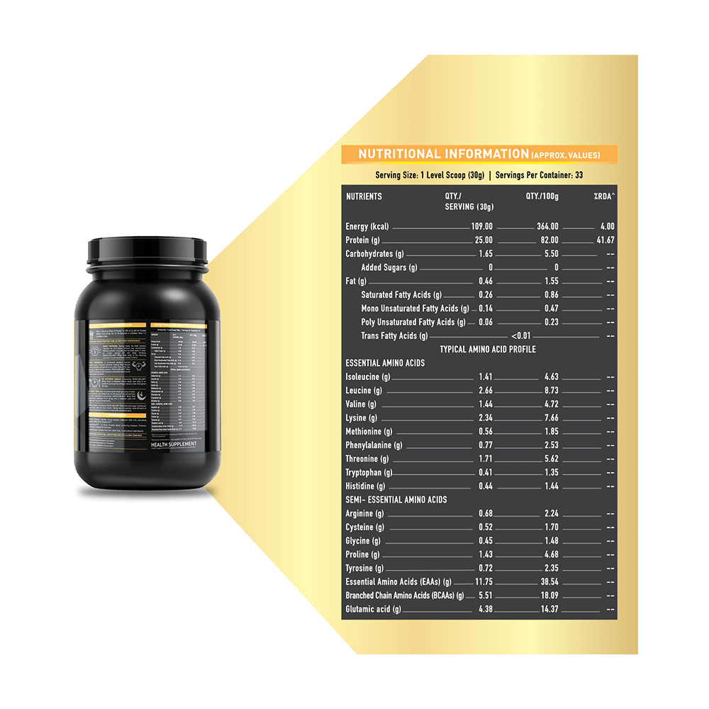 MuscleBlaze Whey Gold 100% Whey Protein Isolate | With Digestive Enzymes | Powder for Muscle Synthesis | Flavour Powder Rich Milk Chocolate - Image 4