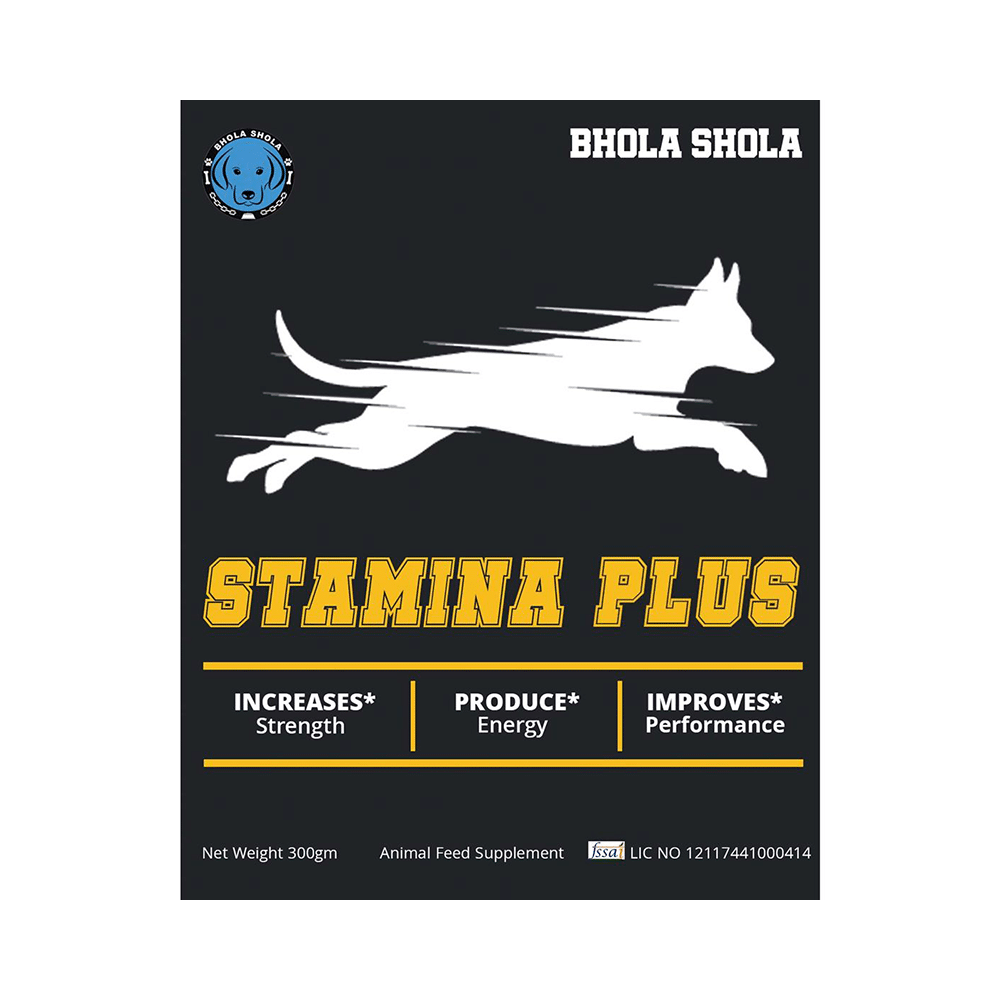 Bhola Shola Stamina Plus Dog Supplement - Image 1