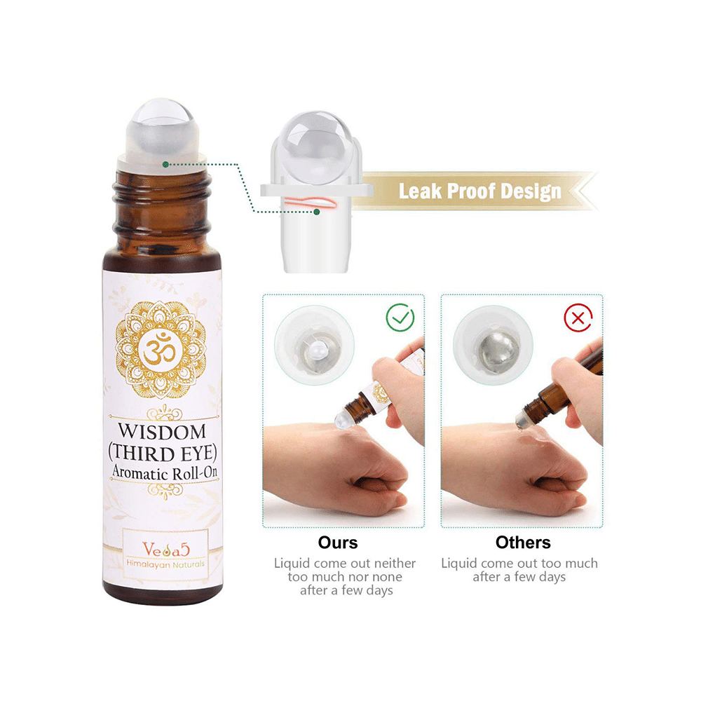Veda5 Wisdom Third Eye Aromatic Roll On - Image 2