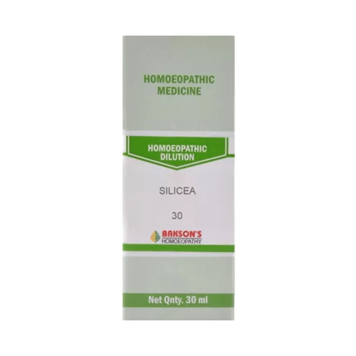 Bakson's Homeopathy Silicea Dilution 30 - Image 1