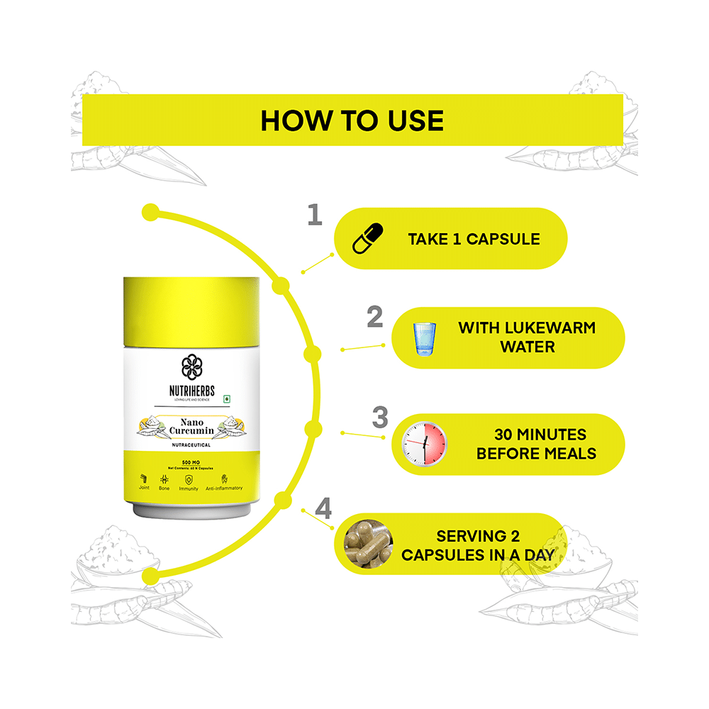 Nutriherbs Nano Curcumin Capsule - Image 4