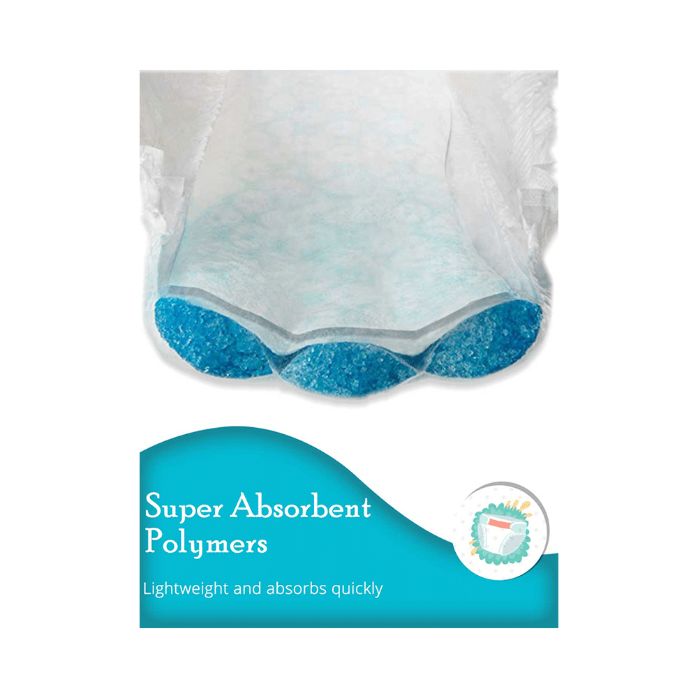 Mee Mee Premium Breathable Baby Diapers with Wetness Indicator (12 Each) - Image 5