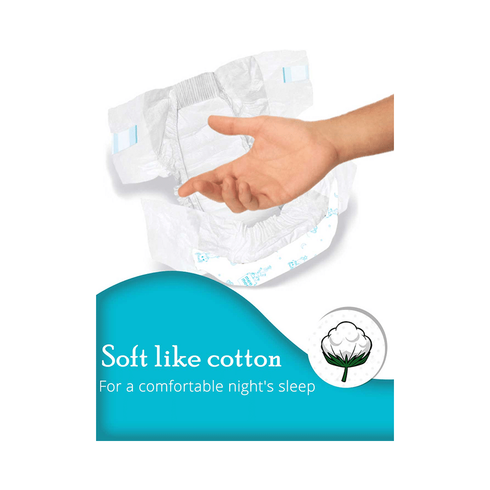 Mee Mee Premium Breathable Baby Diapers with Wetness Indicator (12 Each) - Image 6