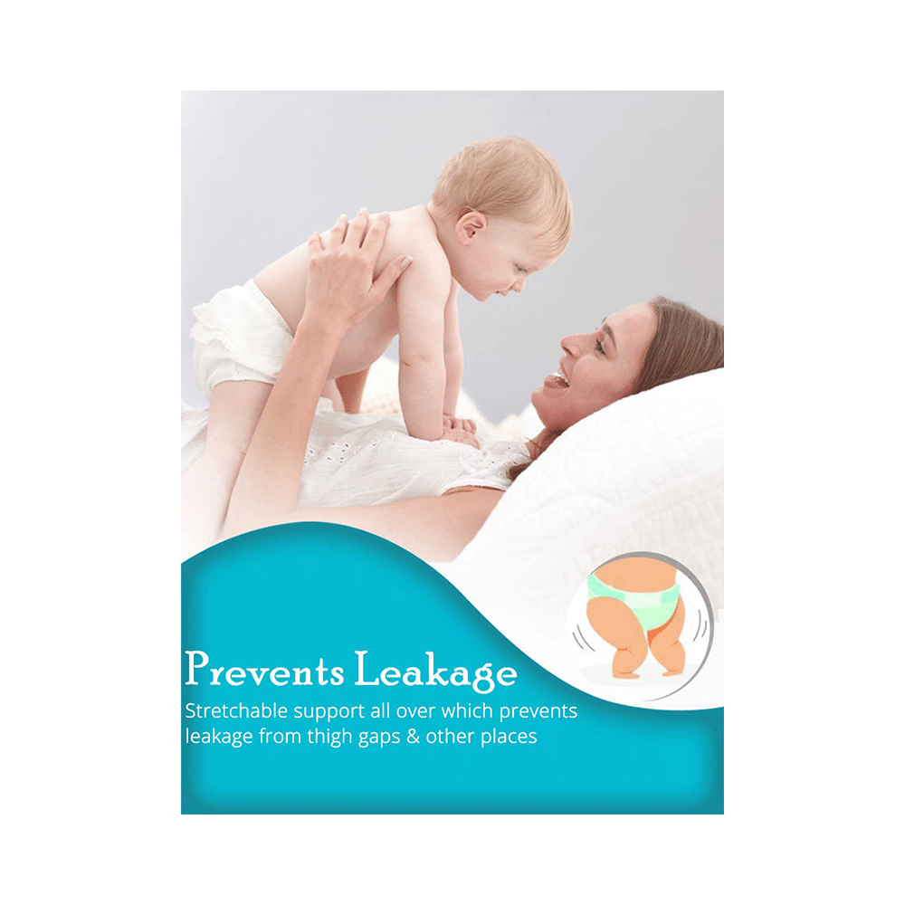 Mee Mee Premium Breathable Baby Diapers with Wetness Indicator (12 Each) - Image 2