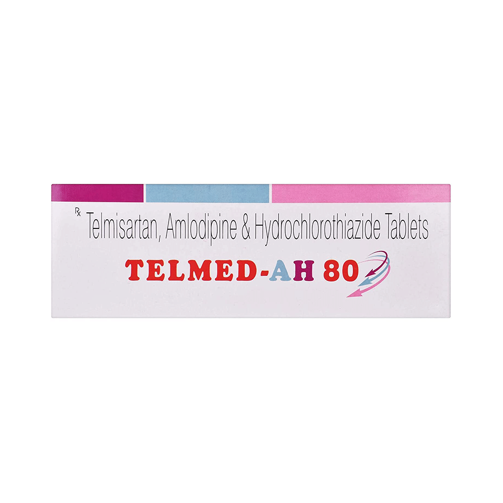 Telmed-AH 80 Tablet - Image 1