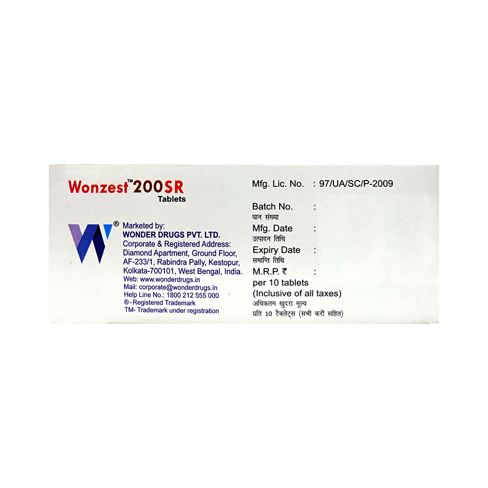 Wonzest 200 SR Tablet - Image 3