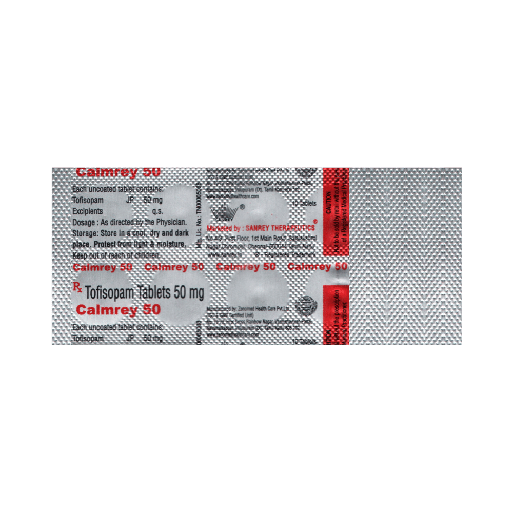 Calmrey 50 Tablet - Image 4