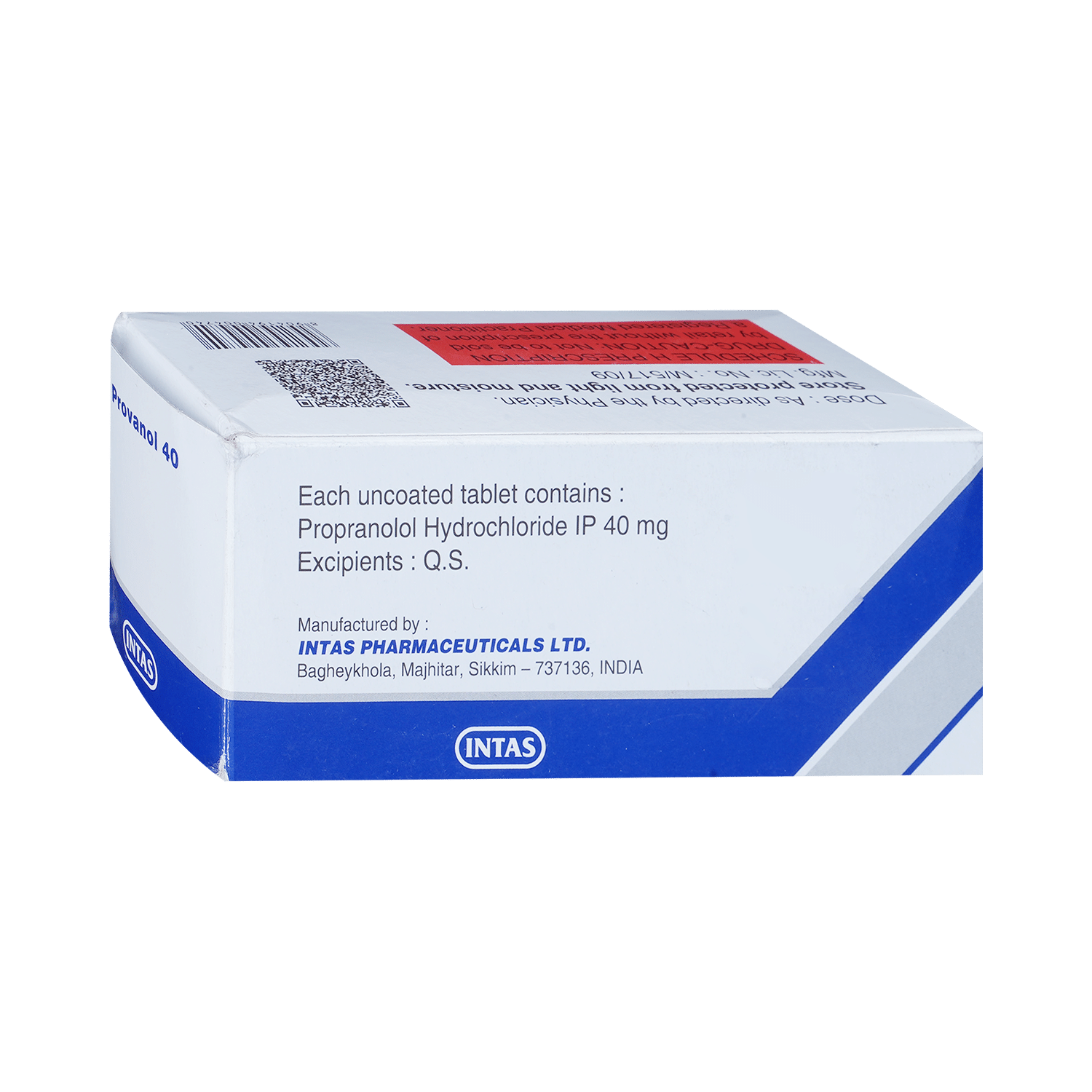 Provanol 40mg Tablet - Image 3